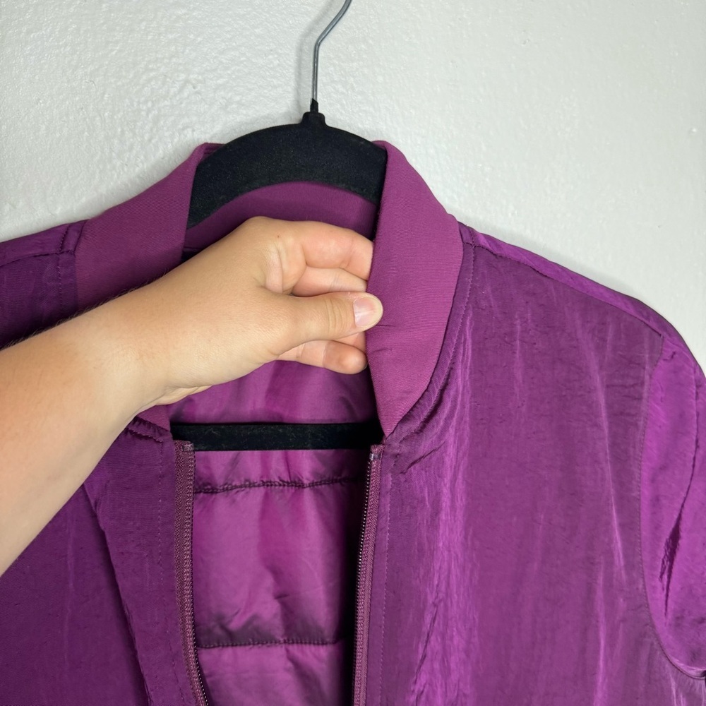 Lululemon Non-Stop Bomber Jacket *Reversible Marvel Purple Color - Picture 8 of 15